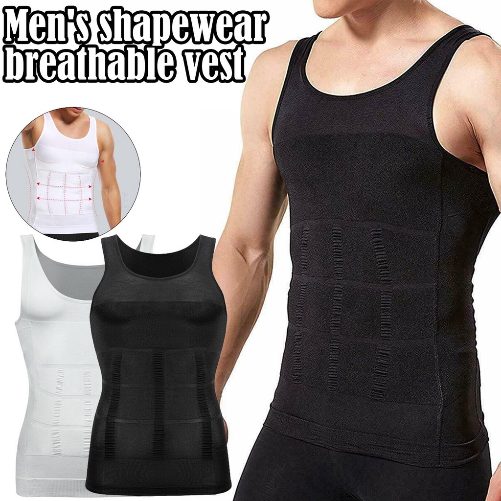 Áo Ba Lỗ Nén Co Giãn Định Hình Cơ Thể Cho Nam S1X3