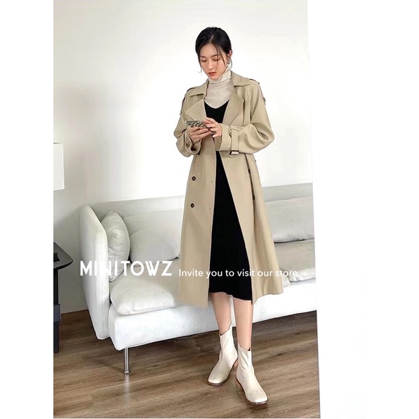 Trendcoat dáng dài