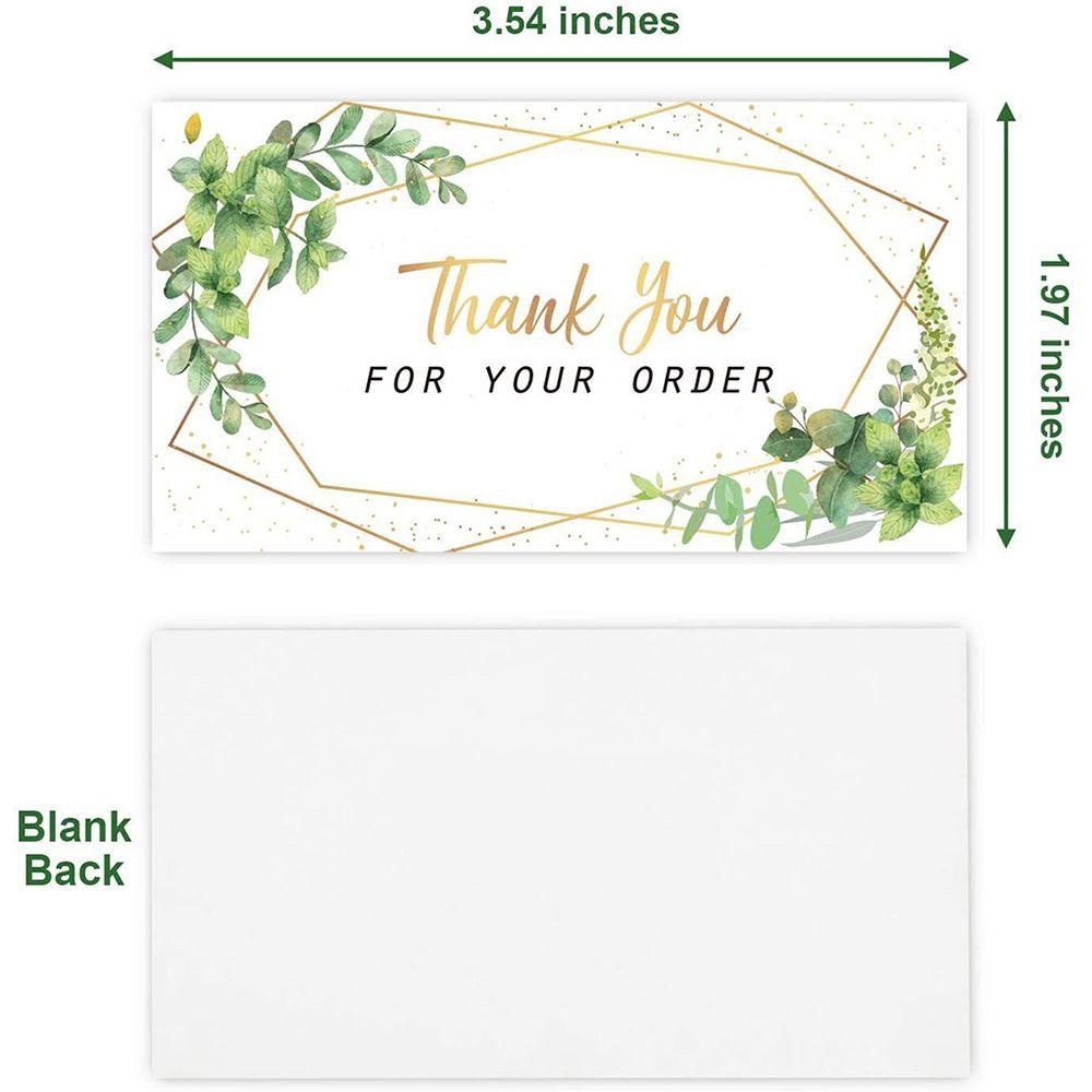 Thiệp Chúc Mừng Chữ Thank You for Your Order