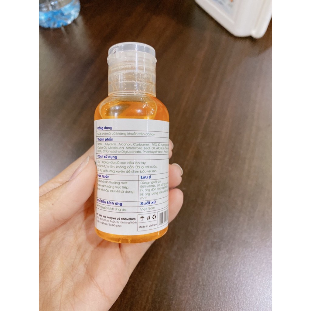 Gel rữa tay khô kháng khuẩn KST CARE 50ml