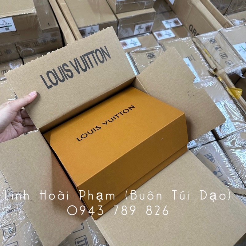 Túi cốp hoa nâu size 20cm vừa ĐT loại cao cấp 2 hộp đựng