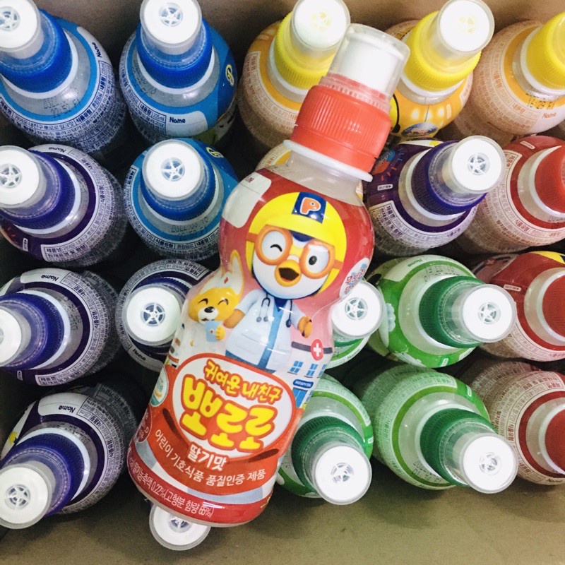 [CHAI 235ML] Nước Trái Cây Bổ Sung Vitamin Cho Bé Pororo Thơm Ngon - Hàn Quốc