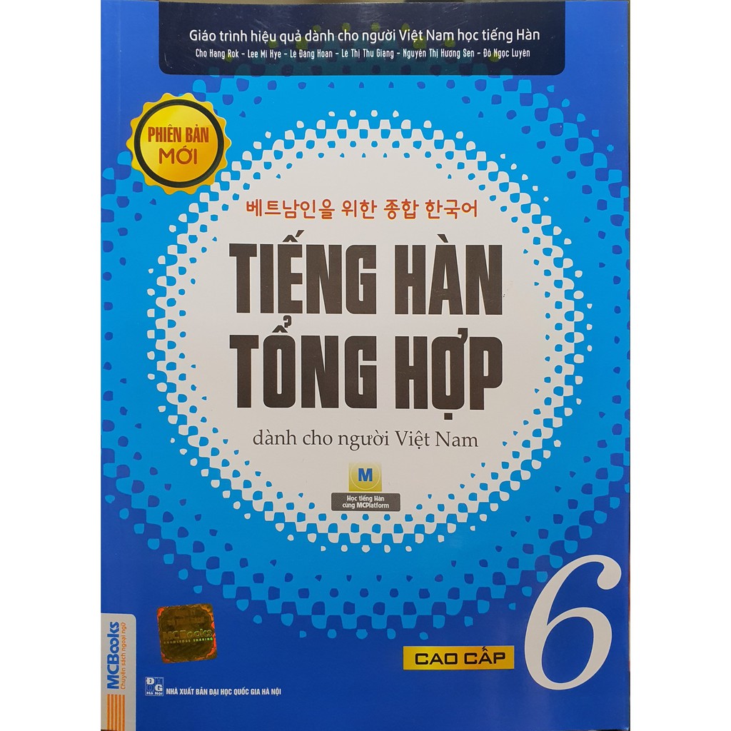 Sách - Giáo Trình Tiếng Hàn Tổng Hợp Cao Cấp 5 & 6 ( Lẻ Tùy Chọn )