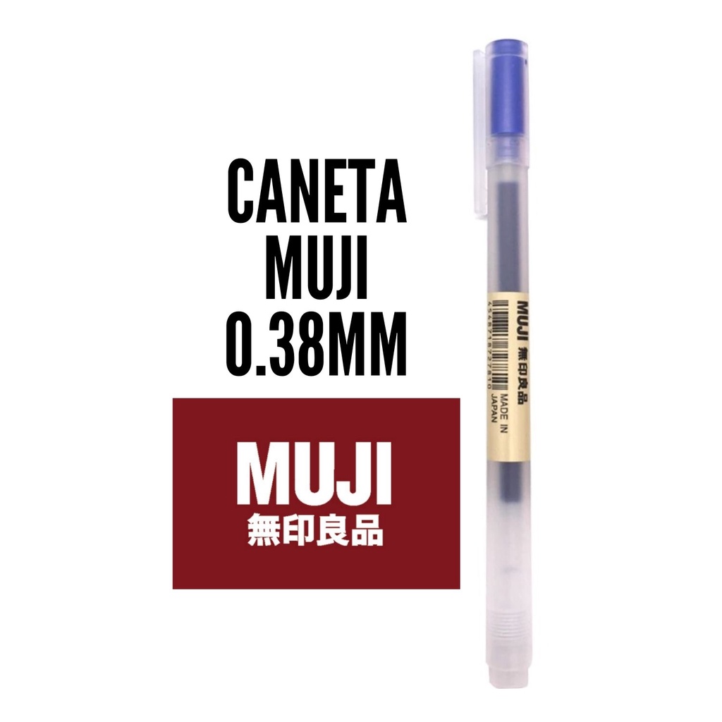 Bút Màu Xanh Muji Đơn Vị 0,38Mm