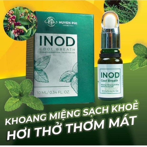 Tinh dầu hôi miệng inod huyền phi ngừa sâu răng, giảm ê buốt, nhiệt miệng