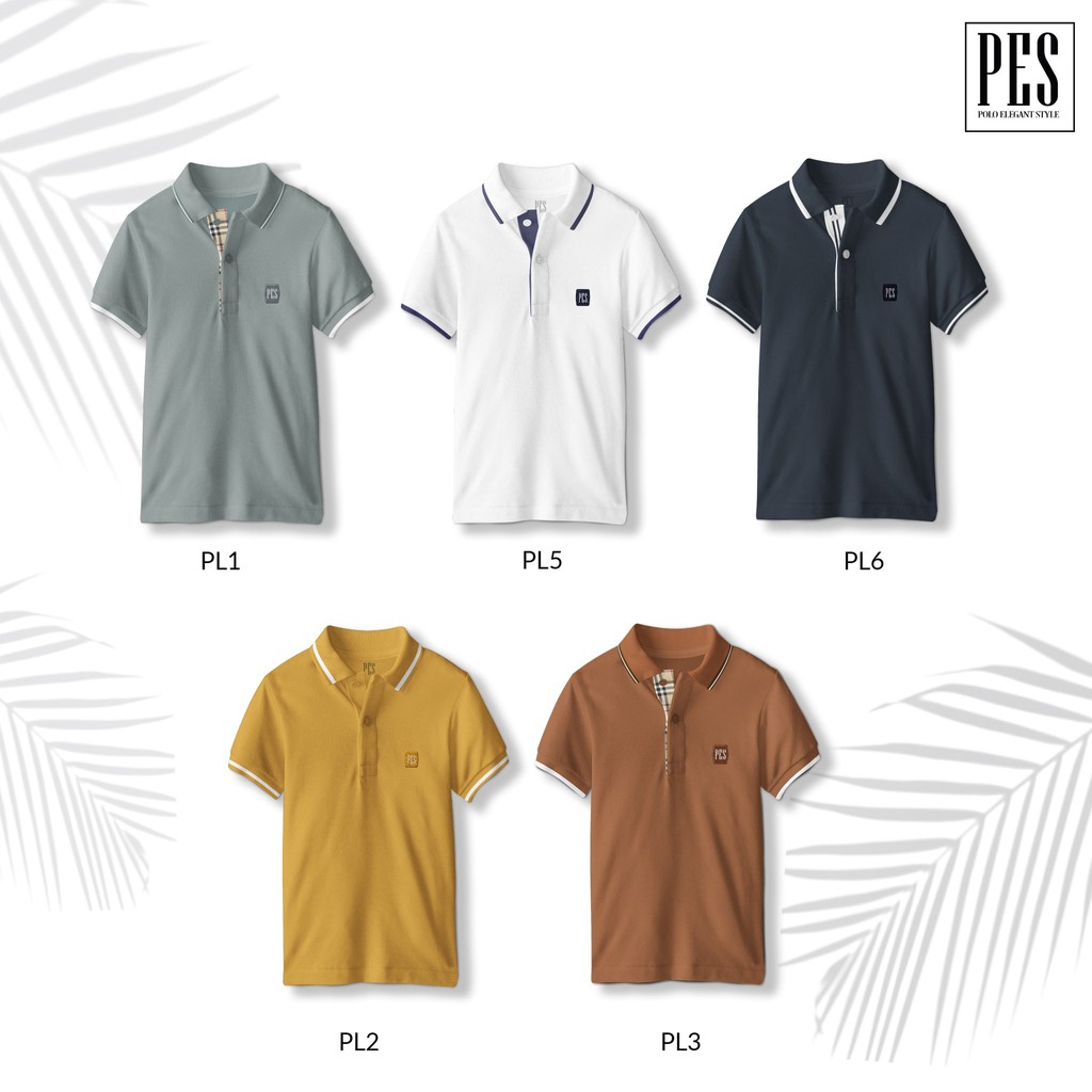 Áo thun Polo Berry màu trắng cổ bẻ vải cá sấu Cotton trẻ trung lịch lãm | BigBuy360 - bigbuy360.vn