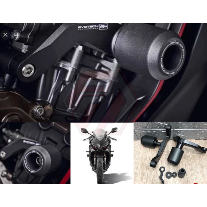 Chống đổ evotech cho cbr650 / cb650