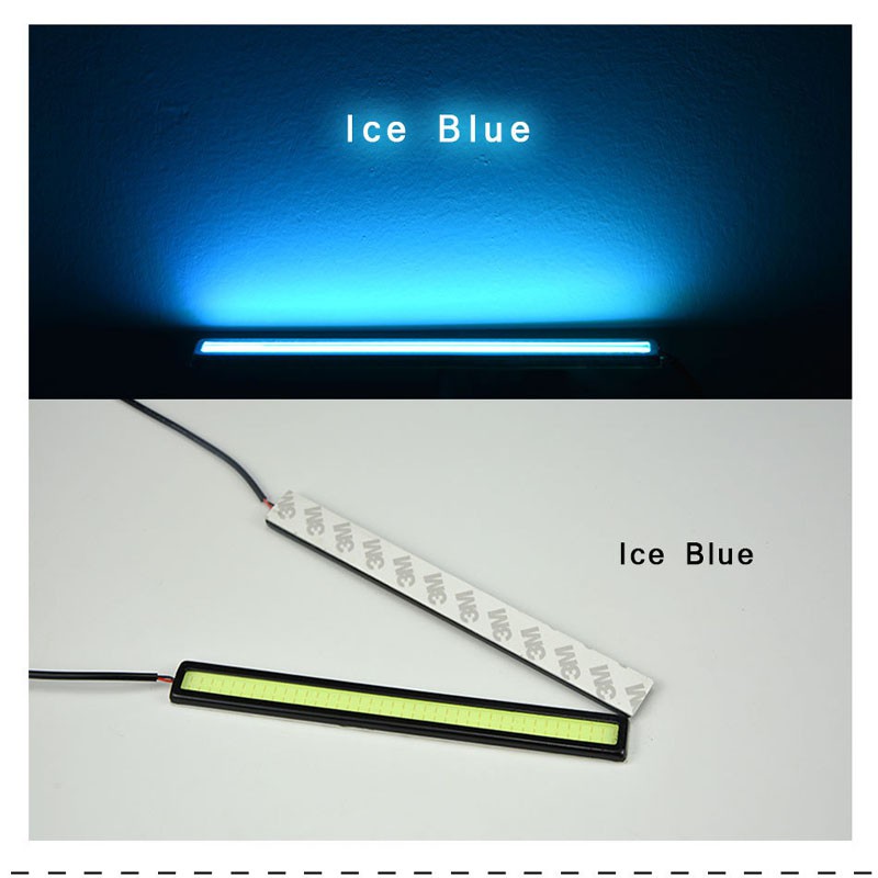 Đèn LED COB màu xanh dương siêu sáng , chống thấm nước cho xe hơi