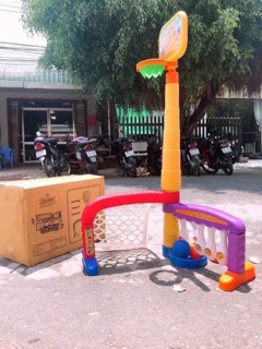 Bộ bóng rổ 3in1 grow cho bé