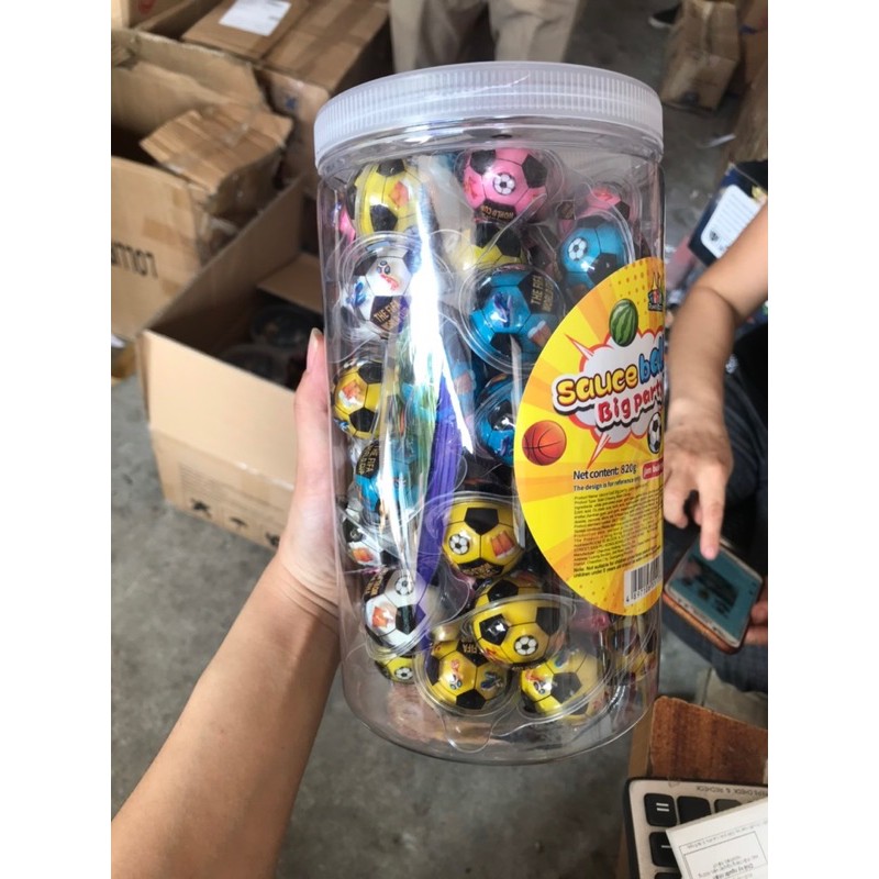 lọ 60 chiếc kẹo cao su có nhân hình ngộ nghĩnh