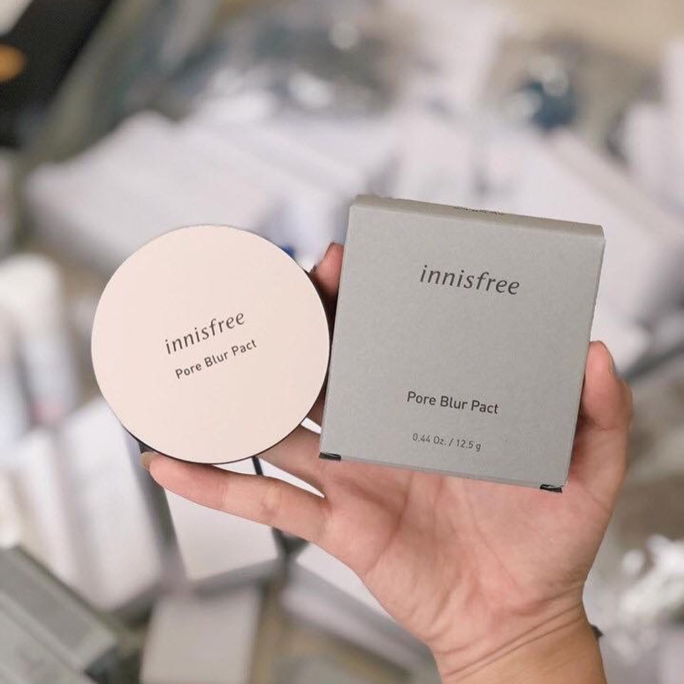 Phấn Phủ Dạng Nén Innisfree Pore Blur Pact Innisfree 12.5g