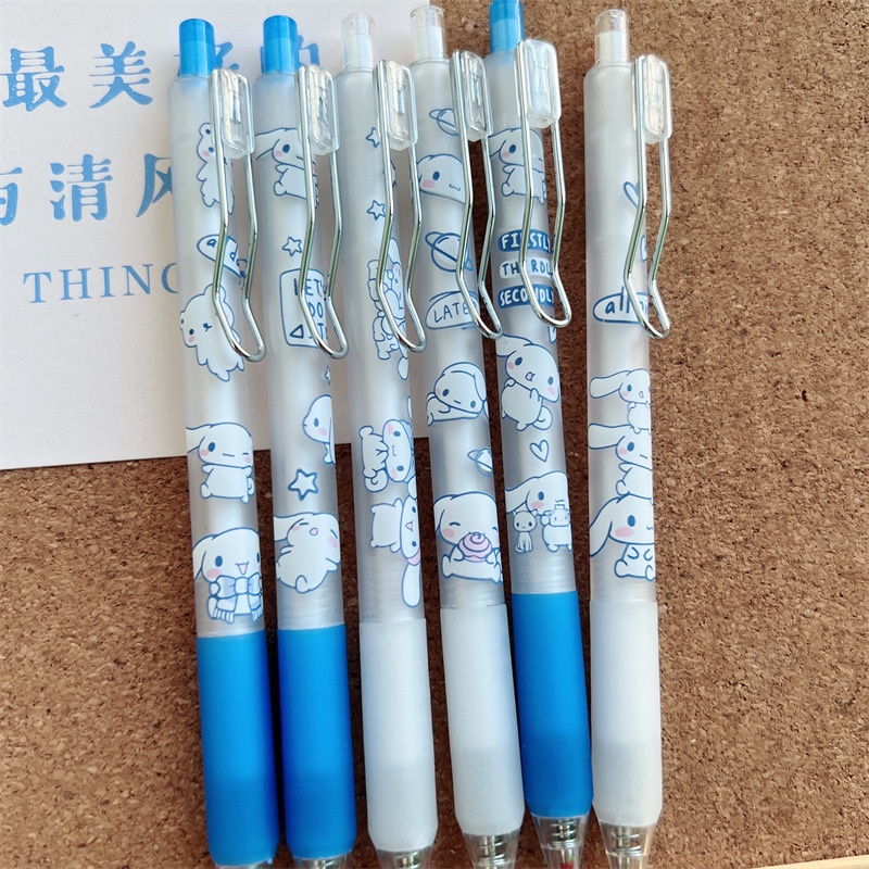 Cinnamoroll Ép Bút gel Mực Đen