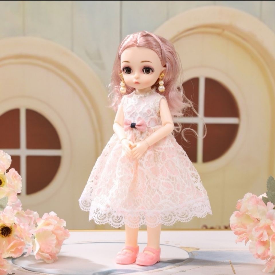 Bộ Búp Bê Barbie 30cm Có Nhạc Đa Năng Dành Cho Bé Gái