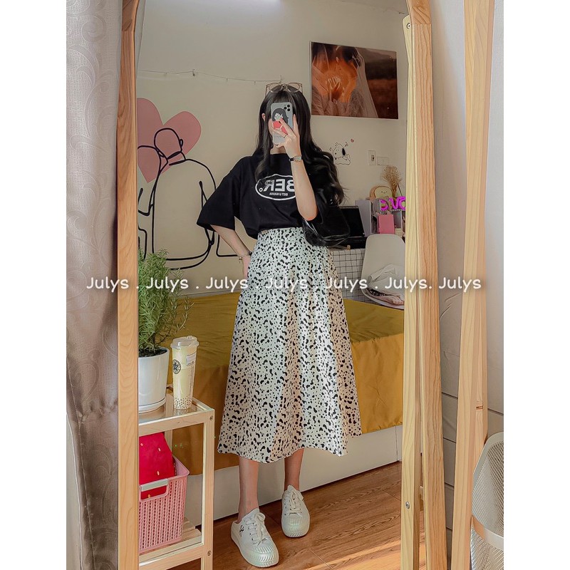 [Mã FADIRECT20 giảm 20K đơn 150K] Chân váy đốm lưng chun sau (ảnh thật shop chụp | BigBuy360 - bigbuy360.vn