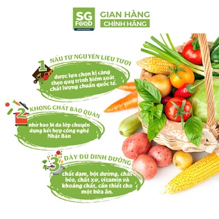 Cháo Tươi Nhuyễn SG Food 150g cho bé từ 6 tháng  CS Baby