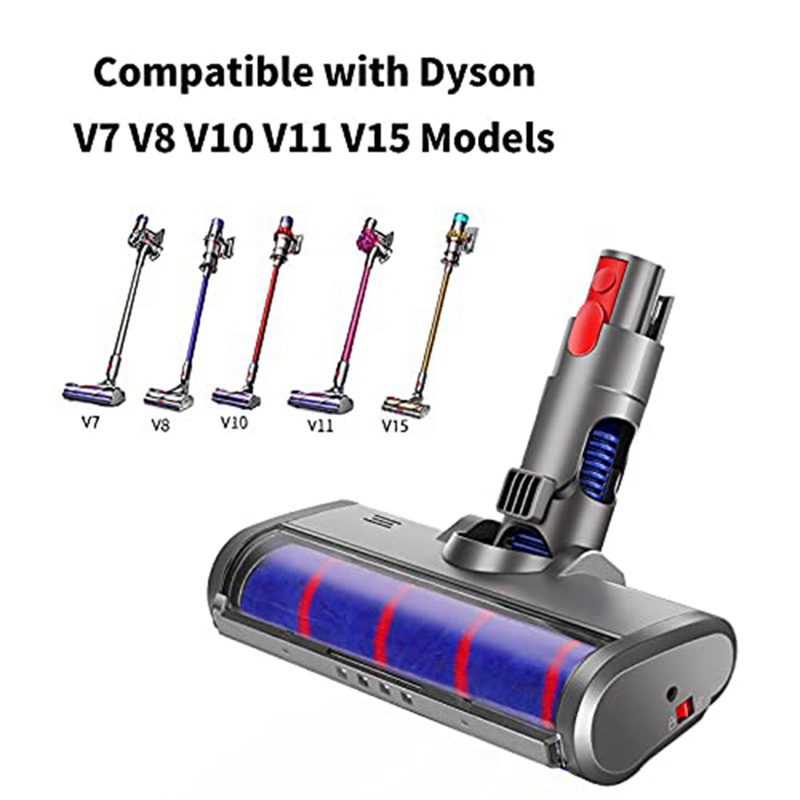Đầu Con Lăn Lông Mềm Cho Máy Hút Bụi Dyson V7 V8 V10 V11 V15