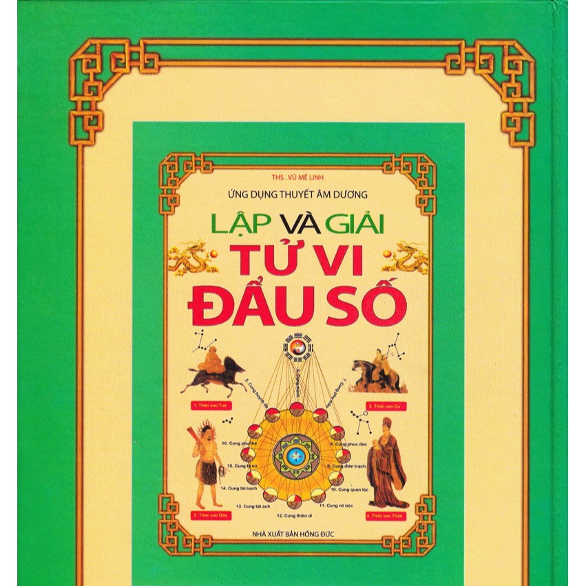 Sách - lập và giải tử vi đẩu số - vũ mê linh  ml - ảnh sản phẩm 2