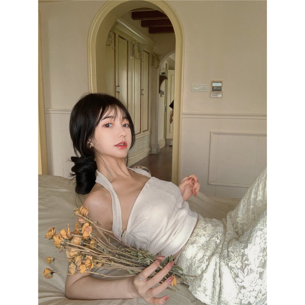 (FREESHIP) Áo Yếm Ôm Body Có 3 Màu Siêu Ngọt Ngào Cho Nữ