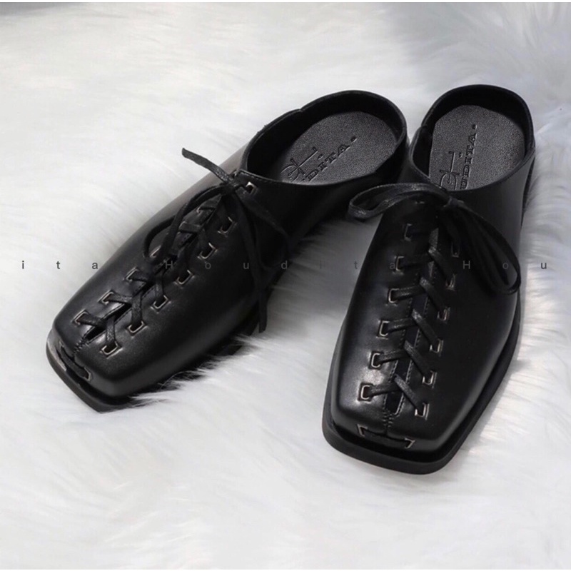 Giày sục nam HOUDITA có dây buộc, phong cách độc lạ mà không kém phần sang trọng - HOUDITA SB-04 | BigBuy360 - bigbuy360.vn