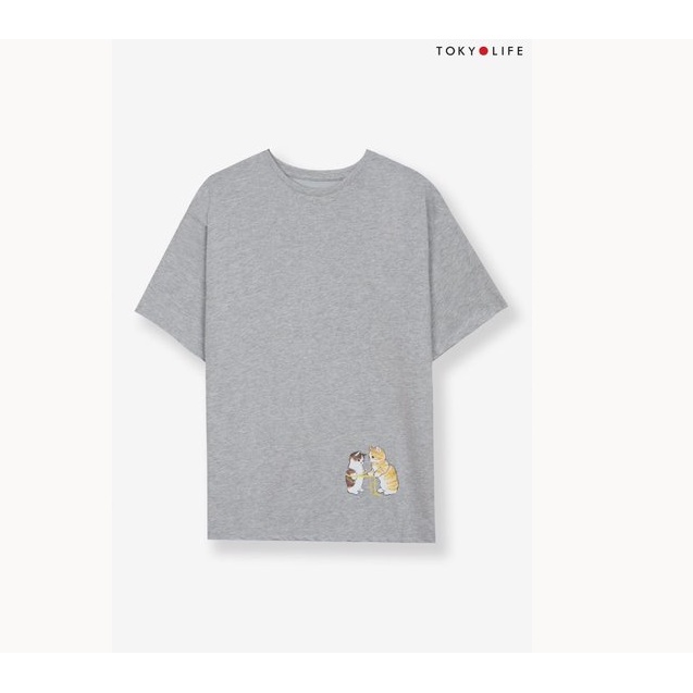 NỮ/Áo T-Shirt cổ tròn TOKYOLIFE I9TSH618K