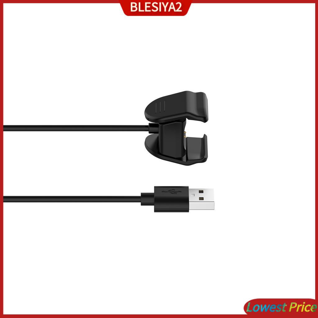 Black USB Charging Cable Cord 39.37&quot; Charger Clip Holder for OPPO Band