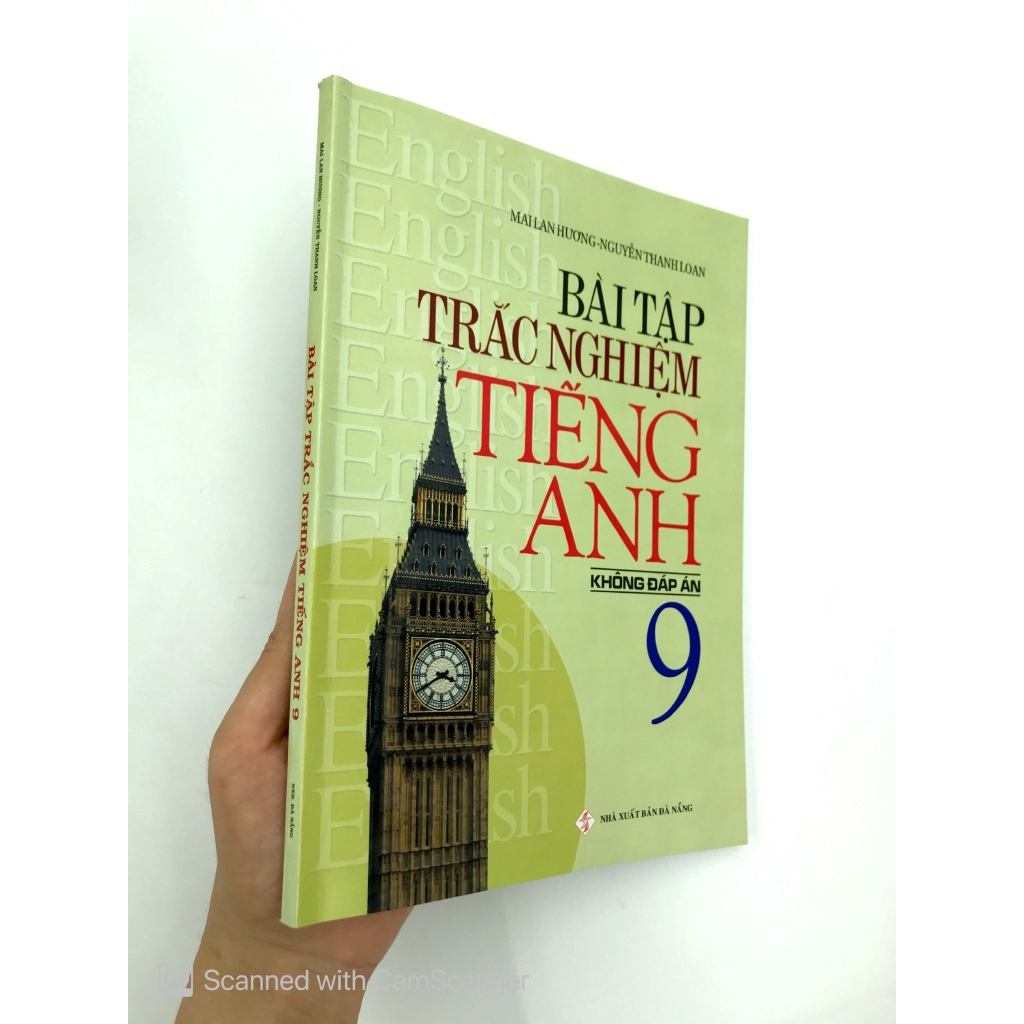 Sách - Bài Tập Trắc Nghiệm Tiếng Anh 9 (Không Đáp Án) (Tái Bản 2018)