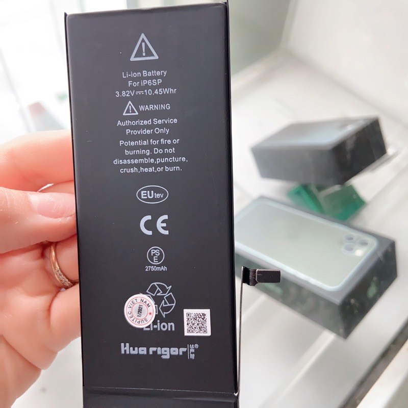 Pin dùng cho các dòng iPhopin EU supitec 6p/6splus - hàng chất lượng cao ,chính hãng bảo hành 12 tháng