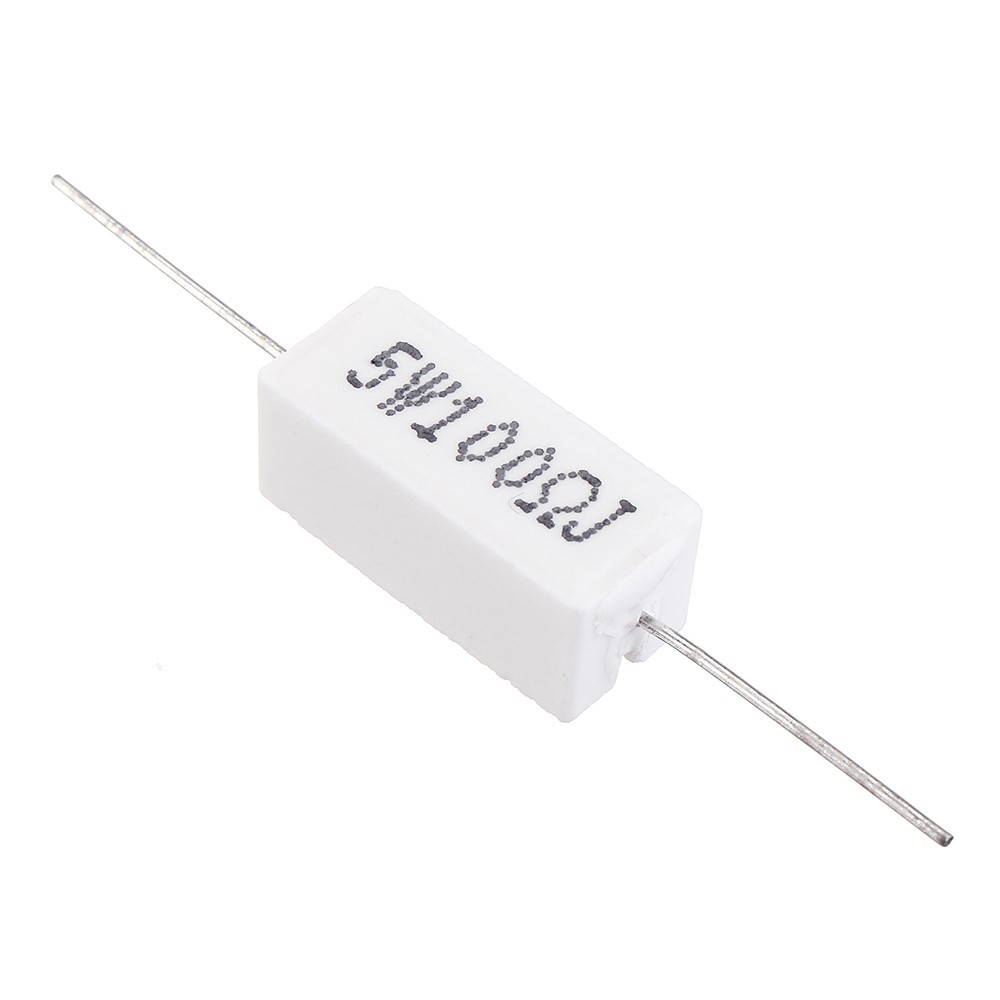 BỘ 10 CON ĐIỆN TRỞ 5W CÁC LOẠI LỰA CHỌN - ĐIỆN TRỞ CÔNG SUẤT - ĐIỆN TRỞ SỨ