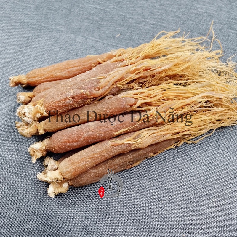 Nhị Hồng Sâm khô nguyên chất không đường 100 gram.