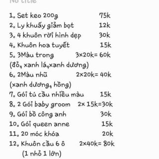 Set làm resin tổng hợp