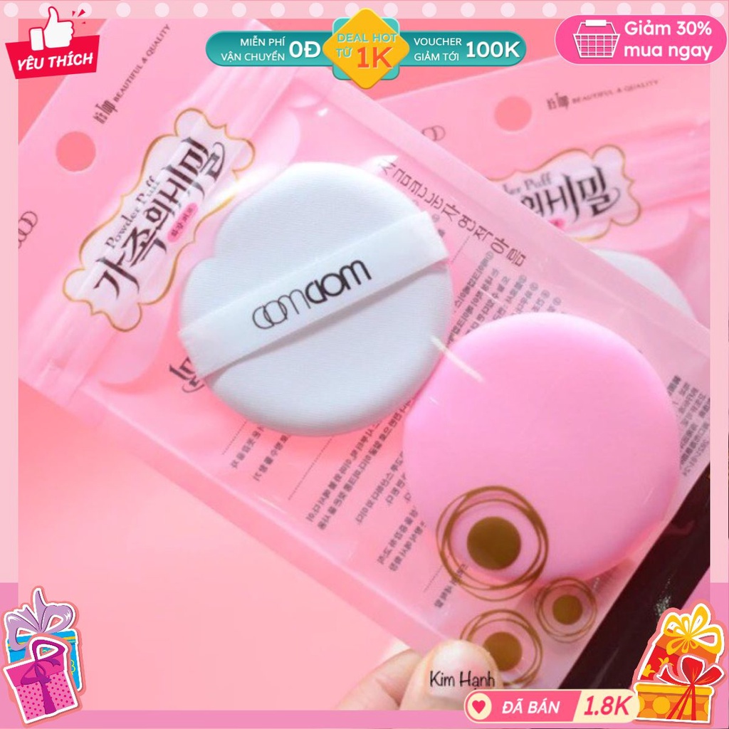 Bông phấn Cushion Wodwod