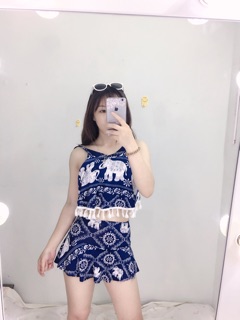 Bikini thổ cẩm hàng QC siêu đẹp 😍