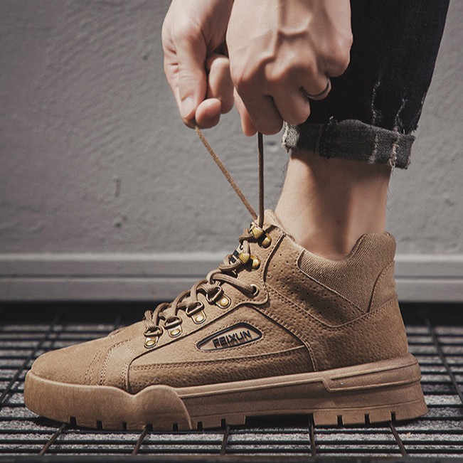 Giày Thể Thao Nam ❤️ Tăng Chiều Cao 6 cm Phong Cách Phượt Thủ Hot Nhất 2020 - G28 | BigBuy360 - bigbuy360.vn