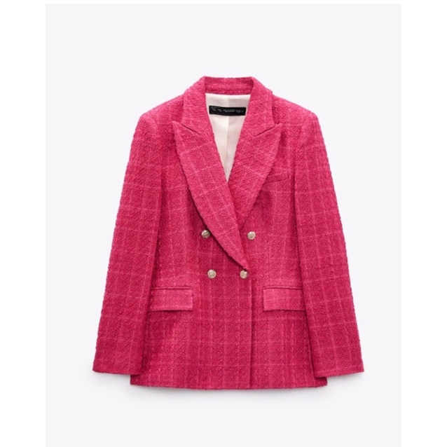 ÁO VEST DẠ TWEED ZARA AUTHENTIC TUỒN STORE