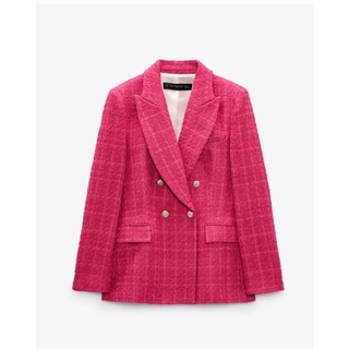 ÁO VEST DẠ TWEED ZARA AUTHENTIC TUỒN STORE