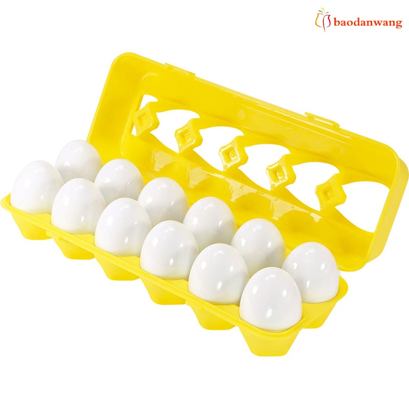 Set 12 đồ chơi hình quả trứng nhiều màu sắc thú vị cho bé
