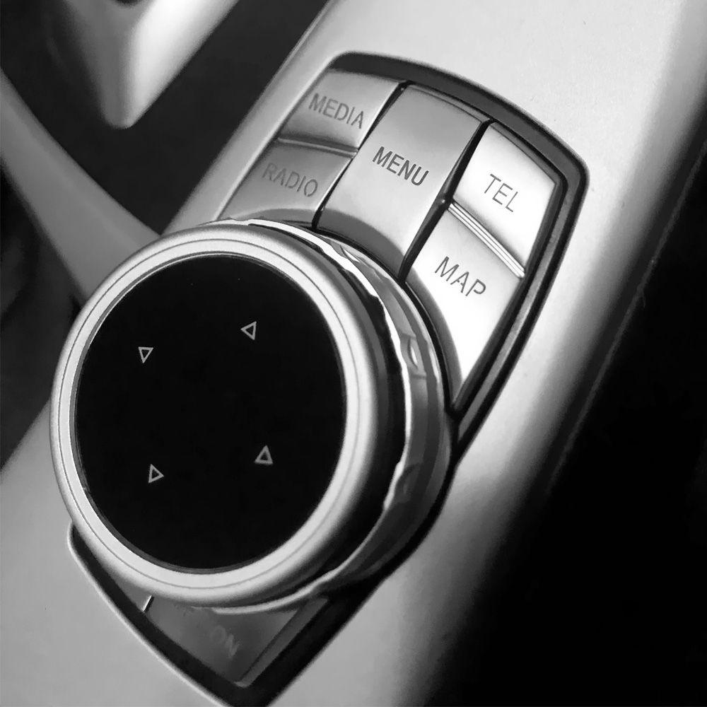 Miếng Dán Trang Trí Nút Điều Khiển Cửa Sổ Xe Hơi BMW 1 3 4 5 6 X5 X6