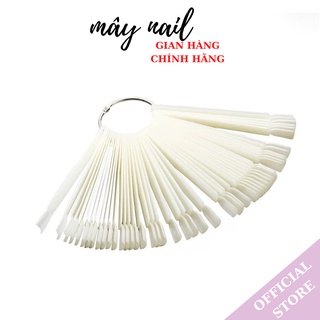 Móng que tập sơn - móng que nail đầu vuông 1 bịch 50 que