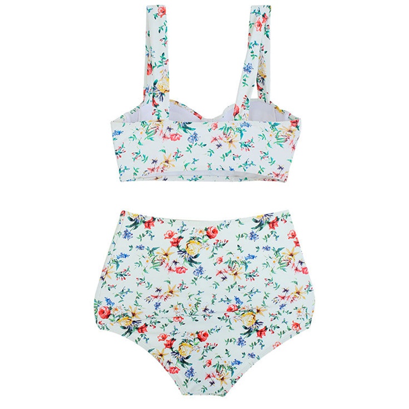 Brroa Bộ Đồ Bơi Bikini Hai Mảnh In Họa Tiết Gợi Cảm Cho Nữ