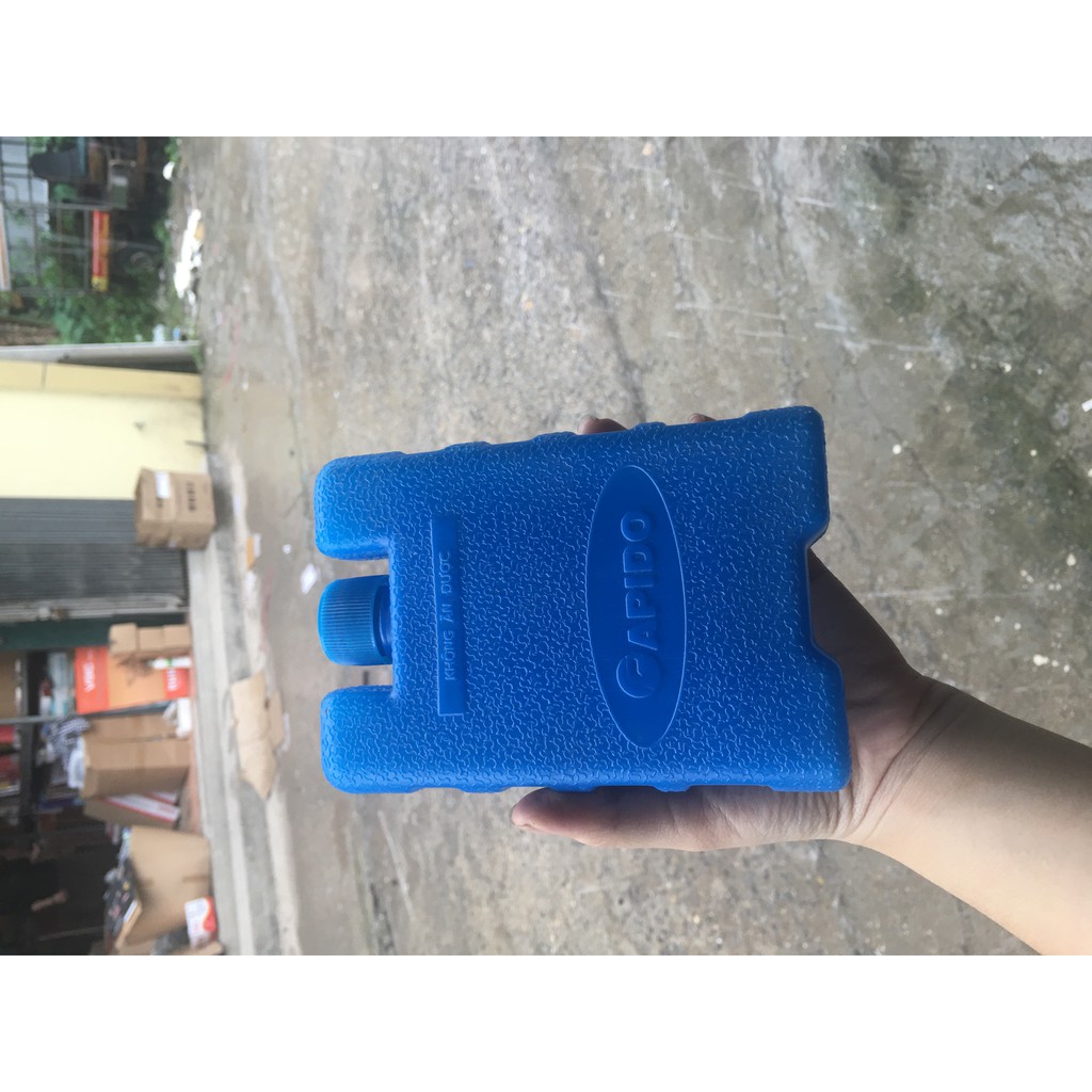Hộp đá khô RAPIDO chính hãng, đá khô co2 dùng cho quạt điều hòa, trữ lạnh cho sữa, đồ uống