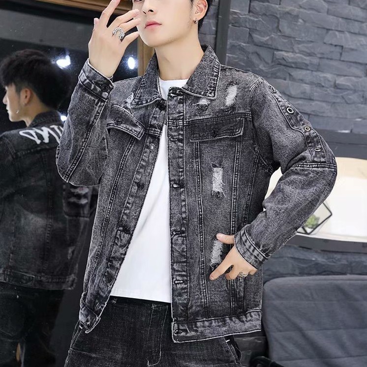 Áo Khoác Nam Jean Chất Bò Dày Ấm | BigBuy360 - bigbuy360.vn