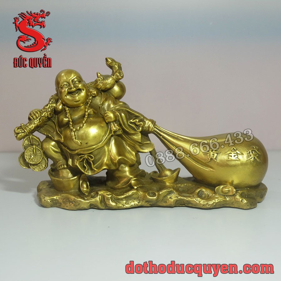 Tượng Phật Di Lặc kéo bao tiền