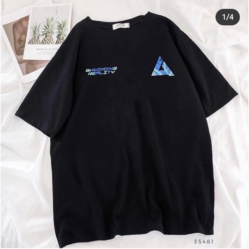 Áo thun nam nữ tay lỡ phom rộng Unisex 38-70kg Oversize áo đôi, áo nhóm