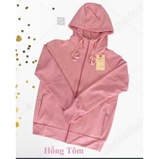 ÁO KHOÁC NỮ LIME Orange hàng chuẩn xin 21 màu (màu HỒNG ĐẤT)