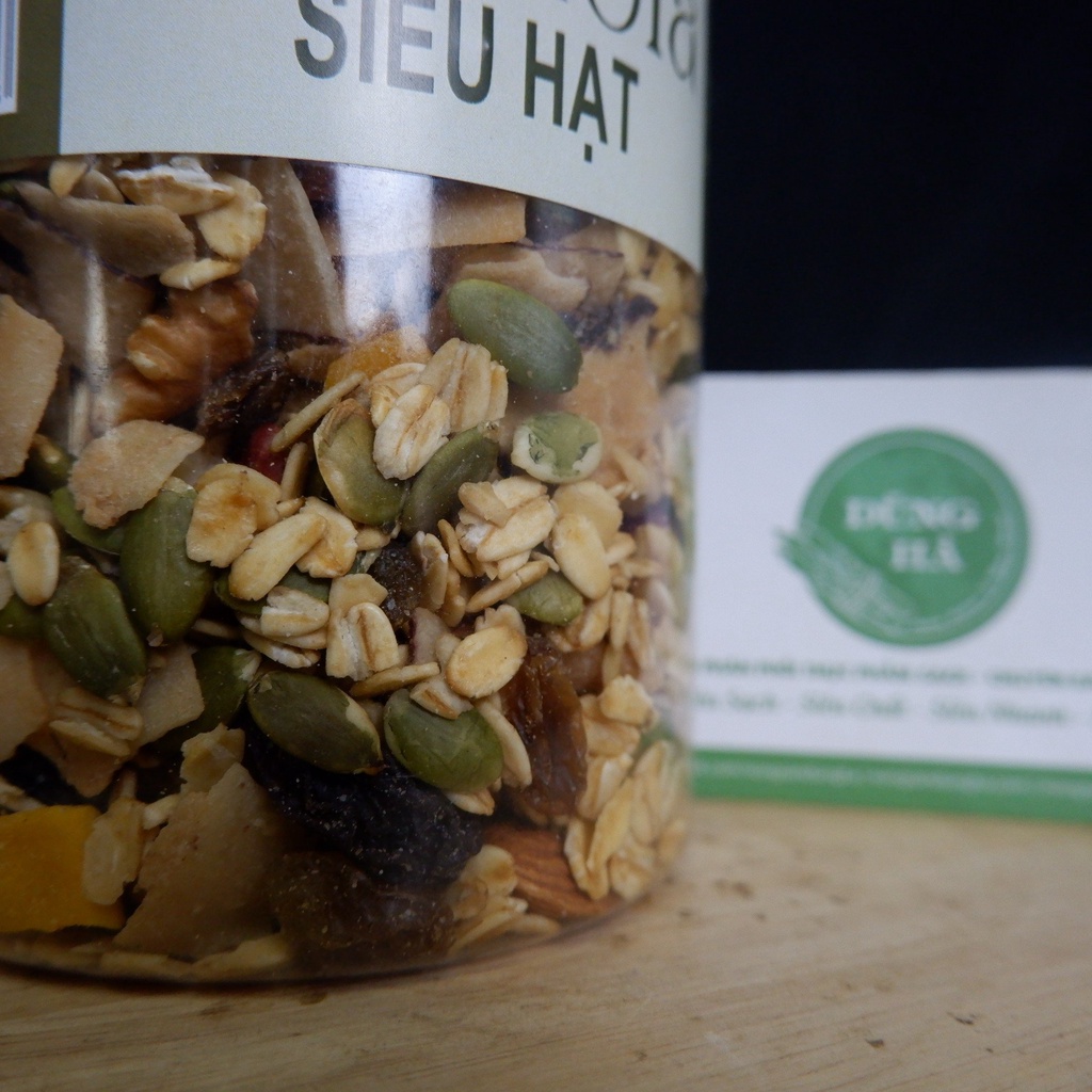 Granola ăn kiêng chứa hàm lượng dinh dưỡng cao