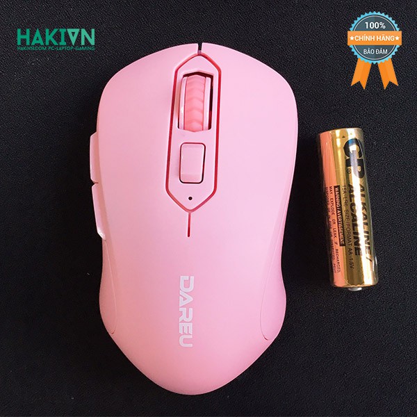 Chuột không dây DAREU LM115G Pink