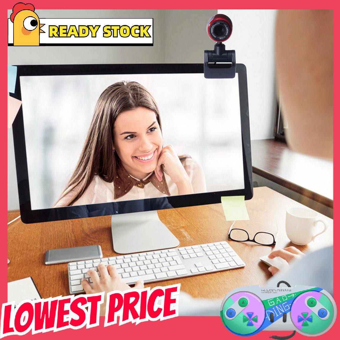 Webcam Usb 2.0 Kèm Mic Cho Máy Tính | BigBuy360 - bigbuy360.vn
