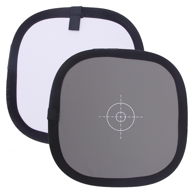 Thẻ Cân Bằng Hai Mặt 18% Màu Xám Và Trắng Dùng Để Chụp Ảnh