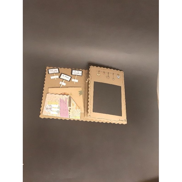 5810 thiệp handmade gắn hình