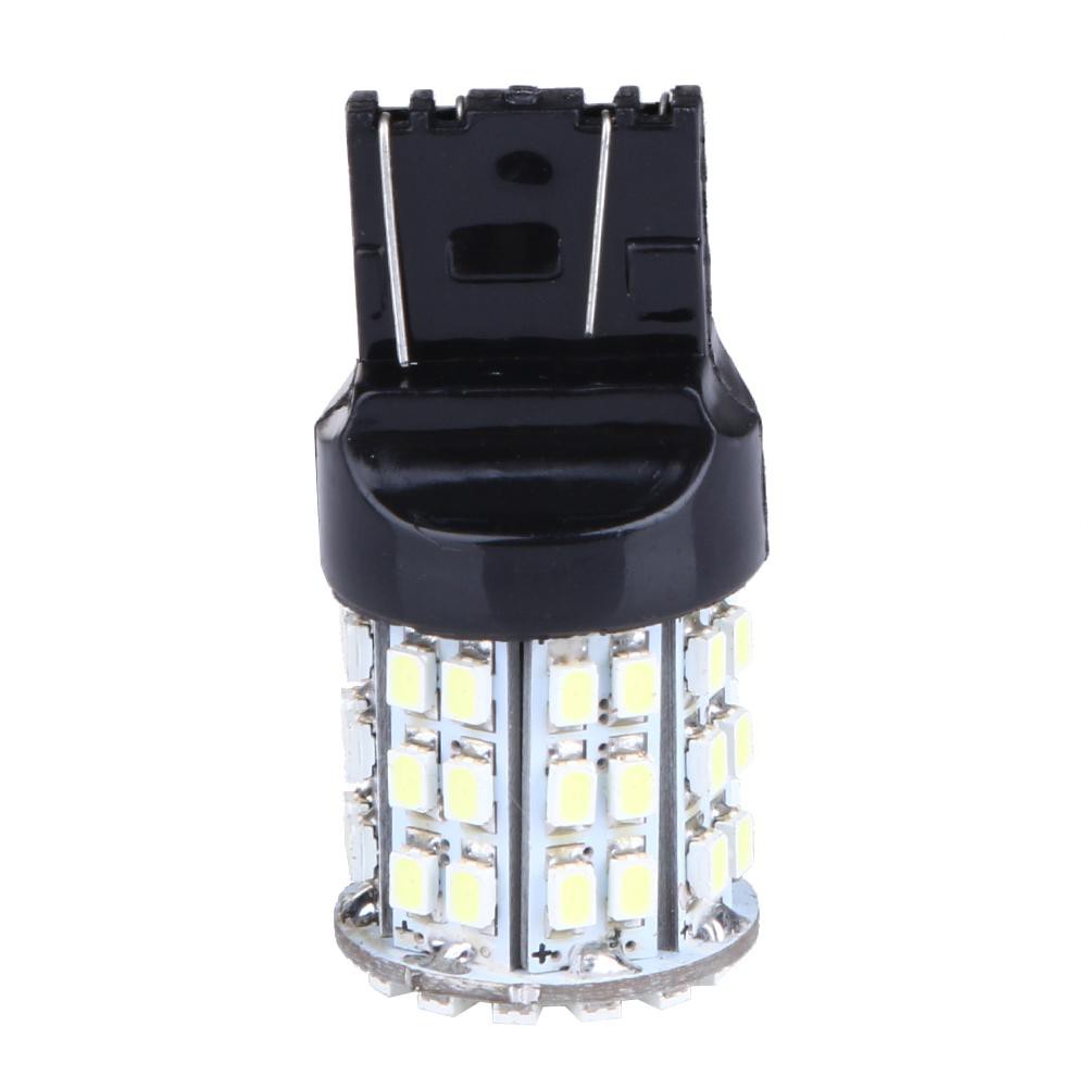 Bộ 2 bóng đèn hậu T20 W21W 7443 7440 LED 64 SMD 1206 6000K cho xe